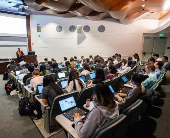 a classroom at university of the pacific